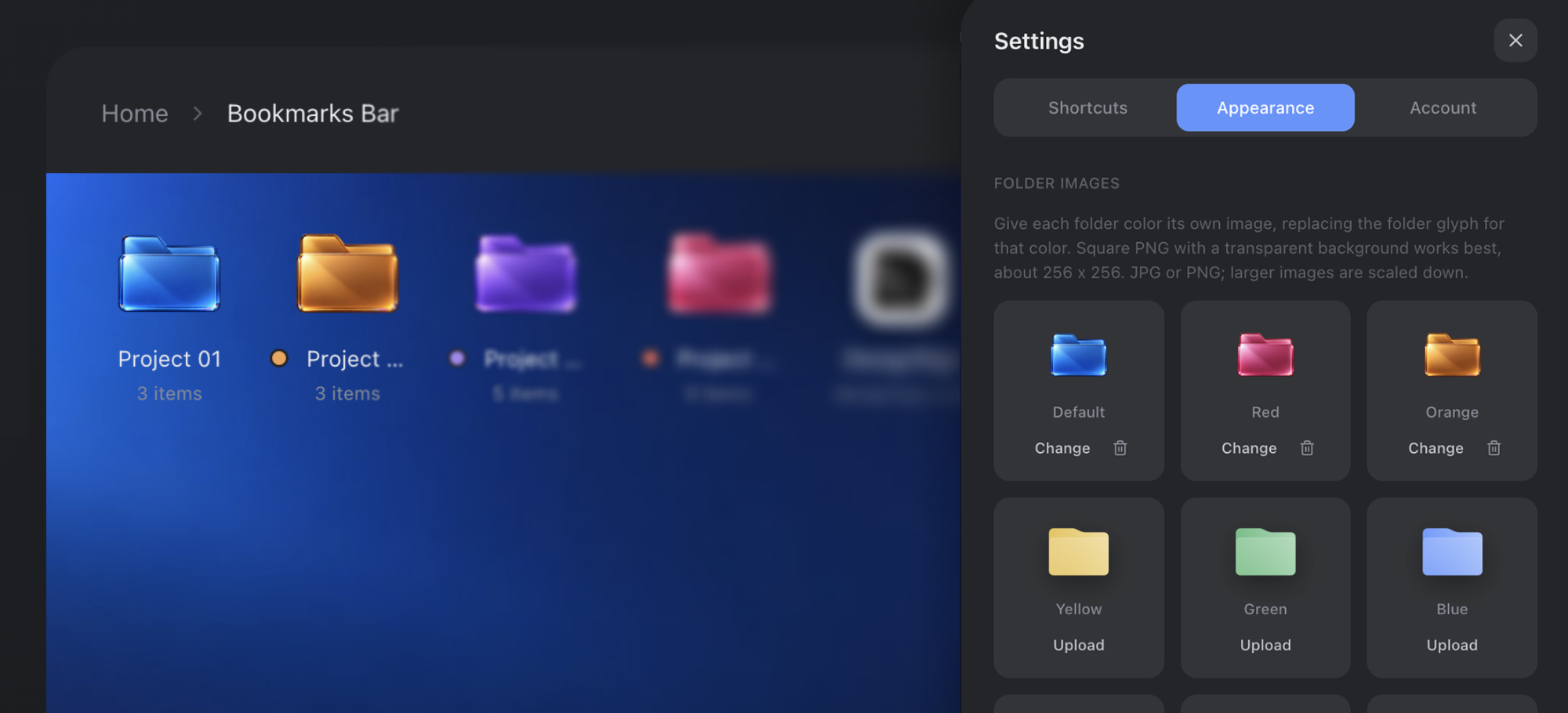 Make your workspace your own